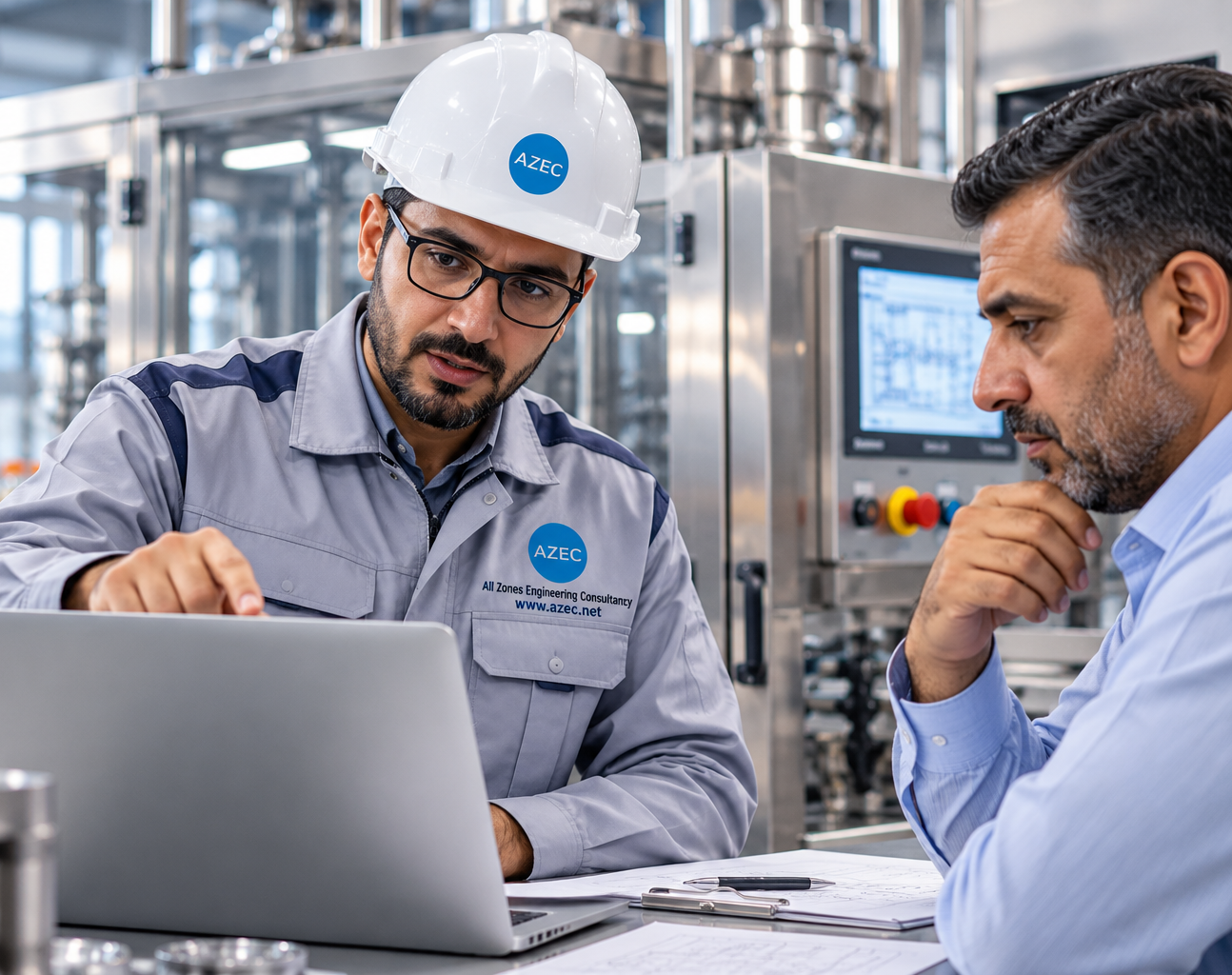 azec engineers planning industrial production2