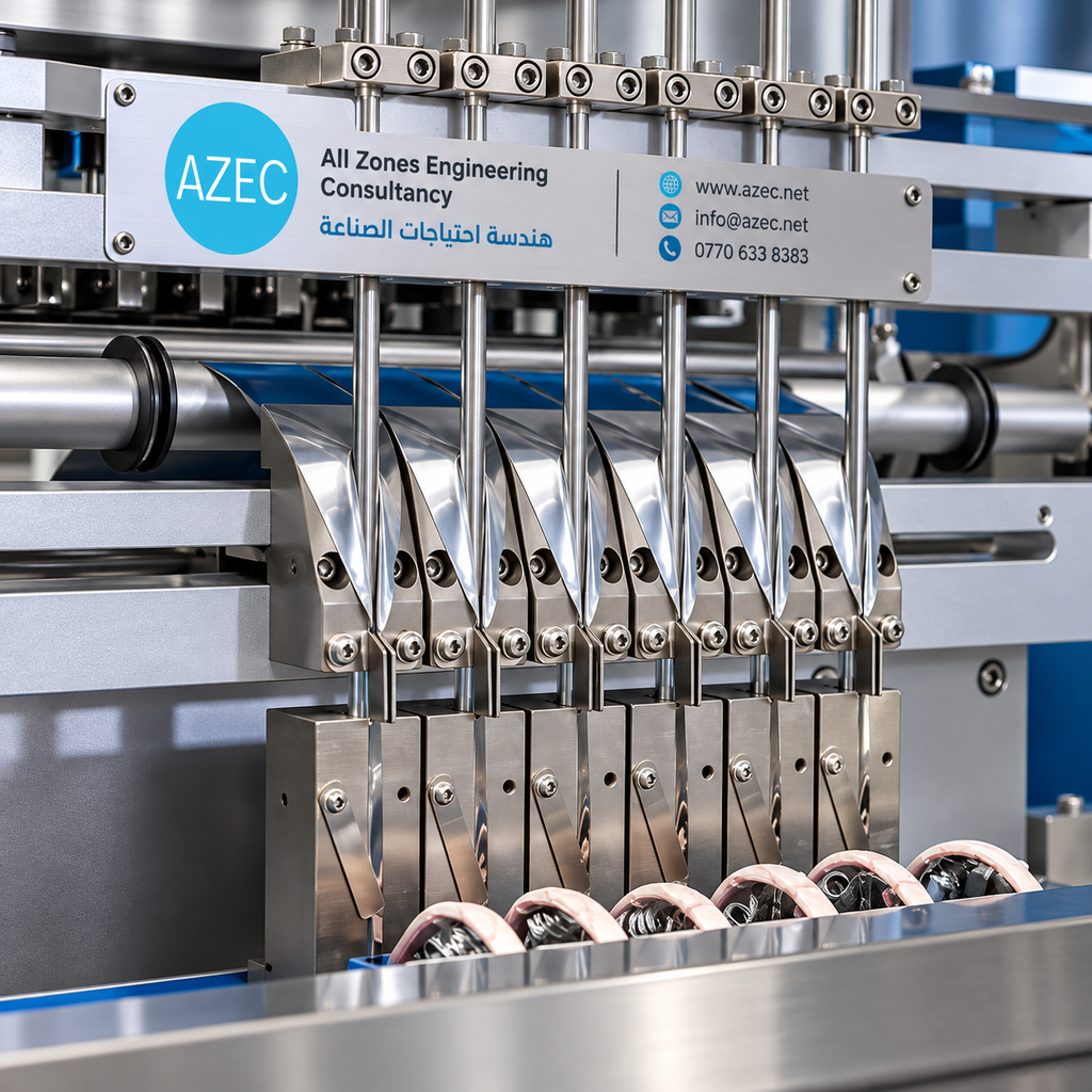 azec precision packaging machine close up