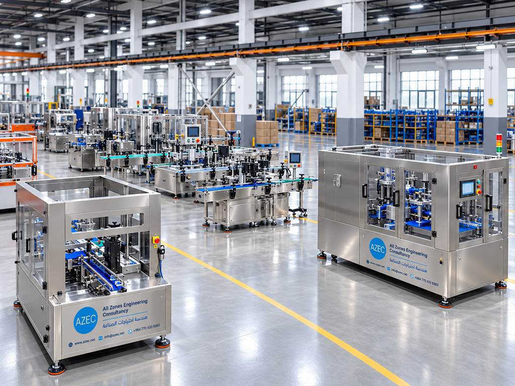 modern stainless steel packaging factory