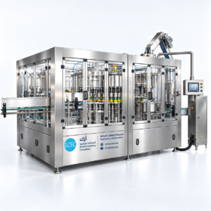 stainless steel filling machine showcase