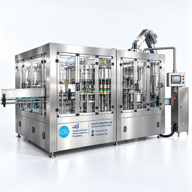 stainless steel filling machine showcase